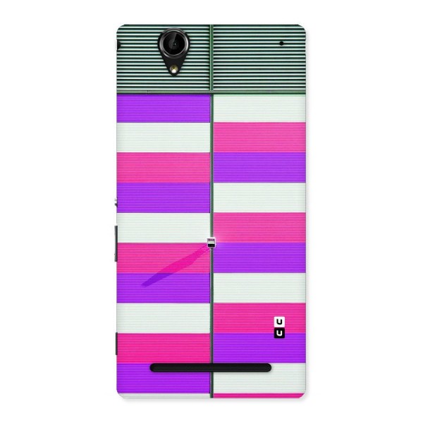Patterns City Back Case for Sony Xperia T2