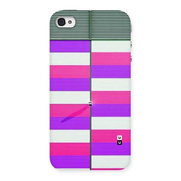 Patterns City Back Case for iPhone 4 4s