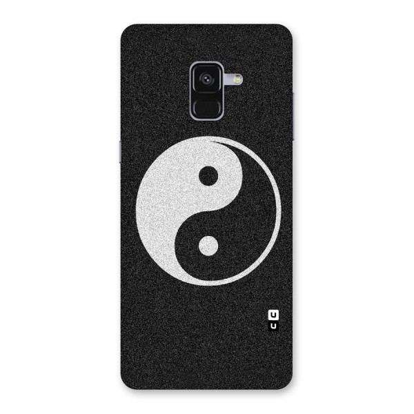 Peace Disorted Back Case for Galaxy A8 Plus
