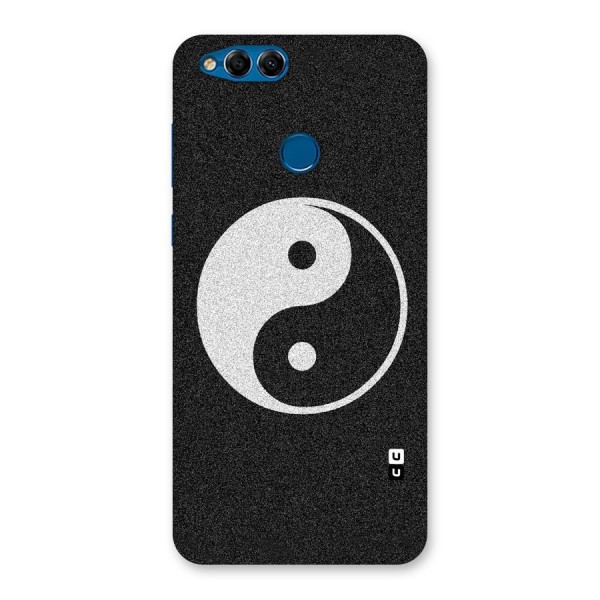 Peace Disorted Back Case for Honor 7X