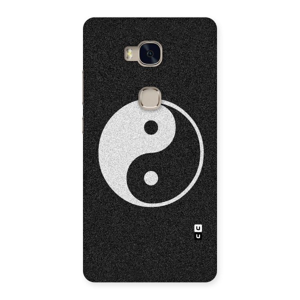 Peace Disorted Back Case for Huawei Honor 5X