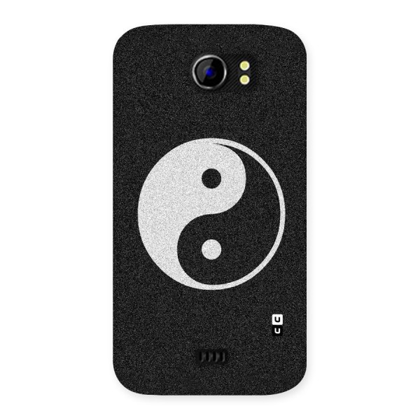 Peace Disorted Back Case for Micromax Canvas 2 A110