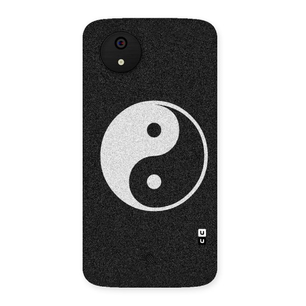 Peace Disorted Back Case for Micromax Canvas A1