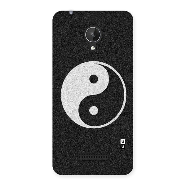 Peace Disorted Back Case for Micromax Canvas Spark Q380