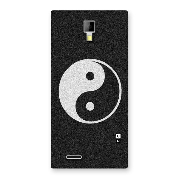 Peace Disorted Back Case for Micromax Canvas Xpress A99