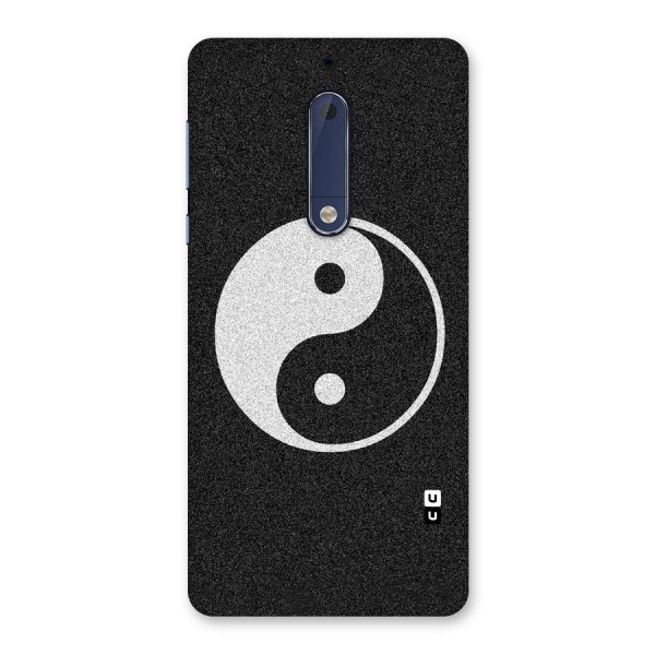 Peace Disorted Back Case for Nokia 5