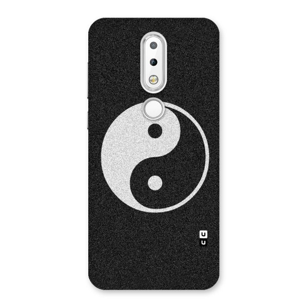 Peace Disorted Back Case for Nokia 6.1 Plus