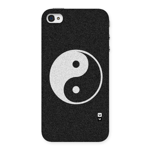 Peace Disorted Back Case for iPhone 4 4s