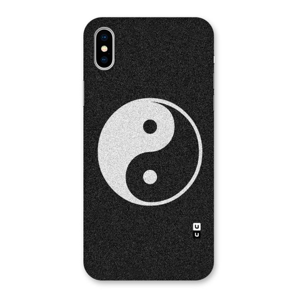 Peace Disorted Back Case for iPhone X