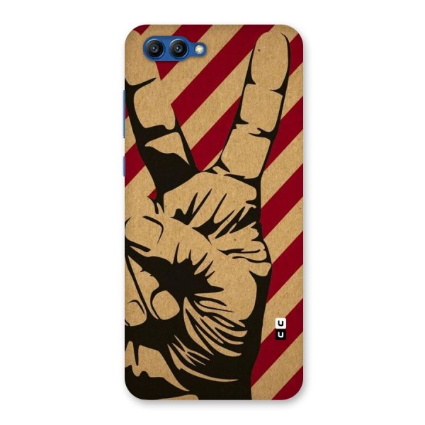 Peace Stripes Back Case for Honor View 10