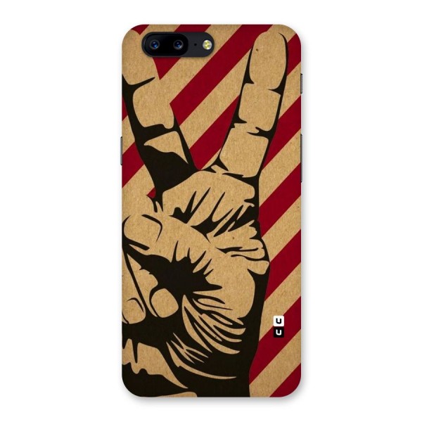 Peace Stripes Back Case for OnePlus 5