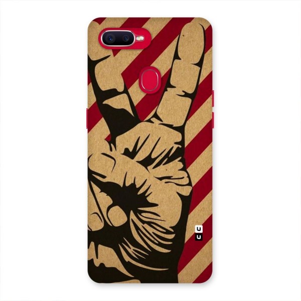 Peace Stripes Back Case for Oppo F9 Pro