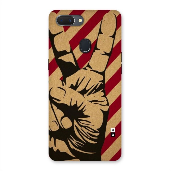 Peace Stripes Back Case for Oppo Realme 2