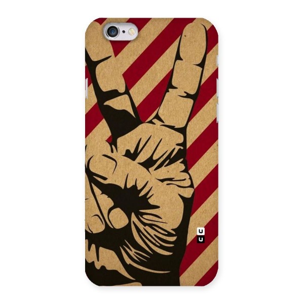 Peace Stripes Back Case for iPhone 6 6S