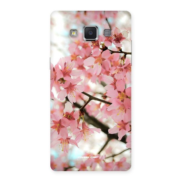 Peach Floral Back Case for Samsung Galaxy A5