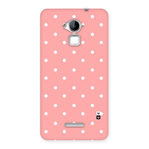Peach Polka Pattern Back Case for Coolpad Note 3