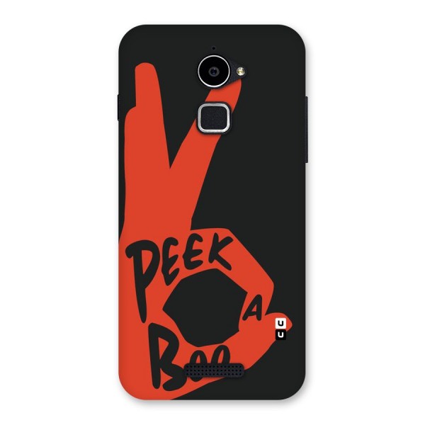 Peek-a-boo Back Case for Coolpad Note 3 Lite