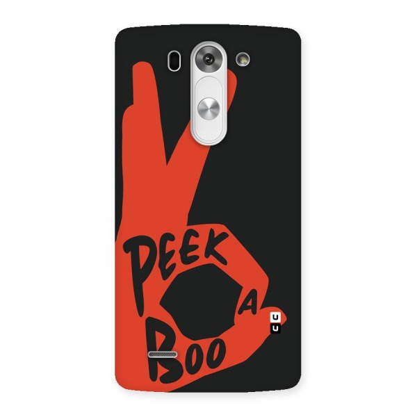 Peek-a-boo Back Case for LG G3 Beat