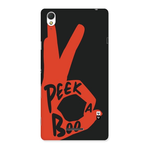 Peek-a-boo Back Case for Sony Xperia T3
