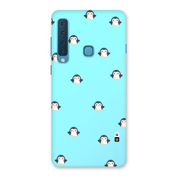 Penguins Pattern Print Back Case for Galaxy A9 (2018)