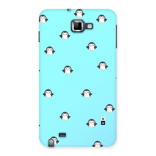 Penguins Pattern Print Back Case for Galaxy Note