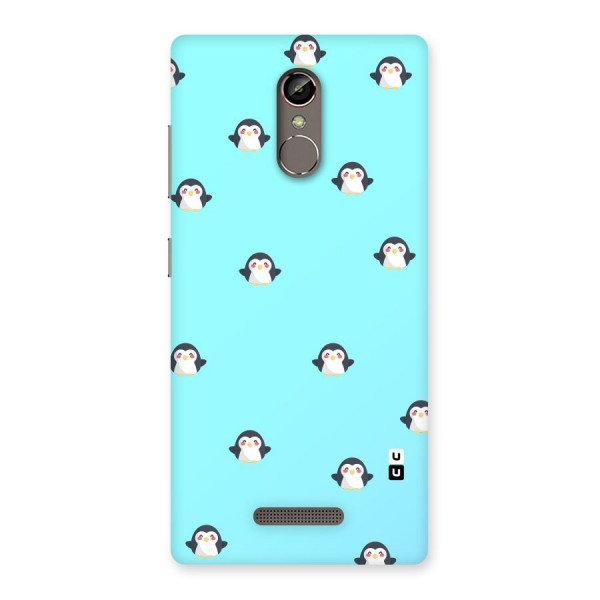 Penguins Pattern Print Back Case for Gionee S6s
