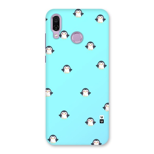 Penguins Pattern Print Back Case for Honor Play