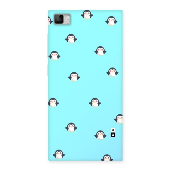 Penguins Pattern Print Back Case for Xiaomi Mi3