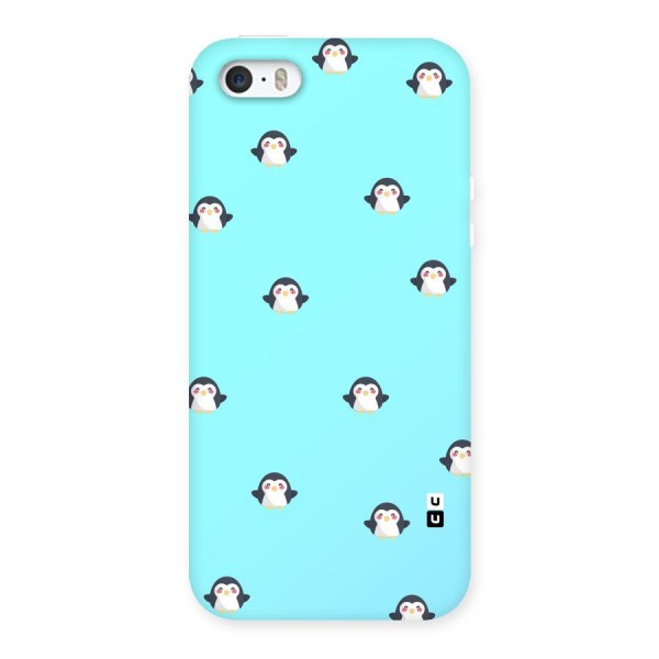 Penguins Pattern Print Back Case for iPhone 5 5S