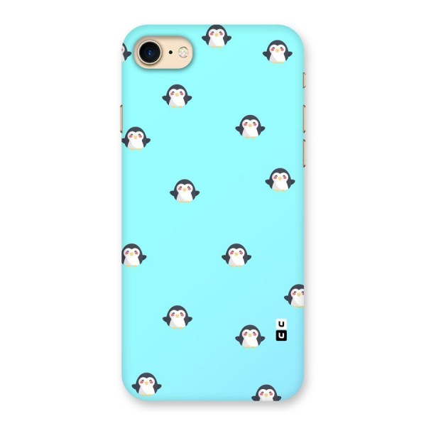 Penguins Pattern Print Back Case for iPhone 7
