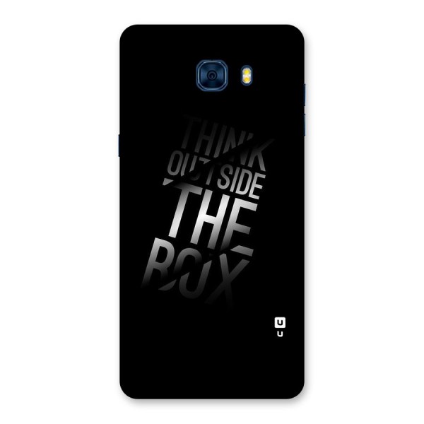 Perspective Thinking Back Case for Galaxy C7 Pro