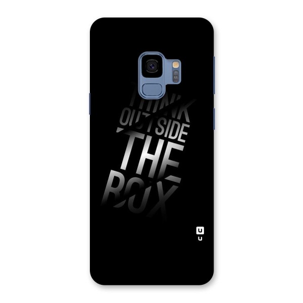 Perspective Thinking Back Case for Galaxy S9