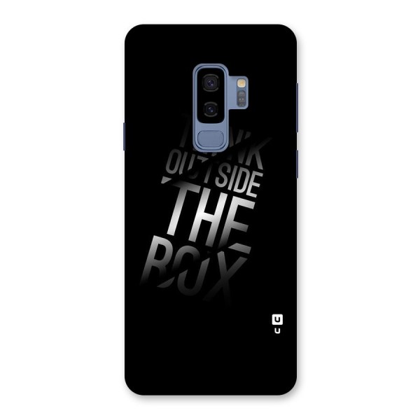 Perspective Thinking Back Case for Galaxy S9 Plus