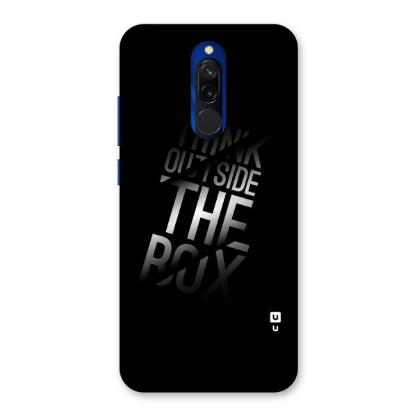 Perspective Thinking Back Case for Redmi 8