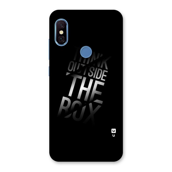 Perspective Thinking Back Case for Redmi Note 6 Pro