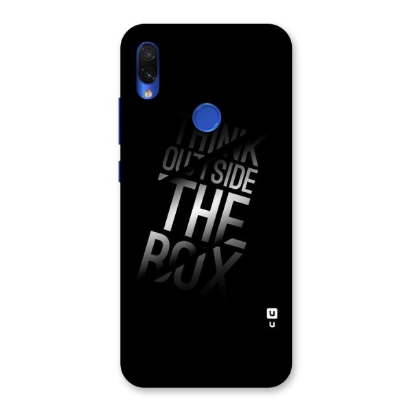 Perspective Thinking Back Case for Redmi Note 7S