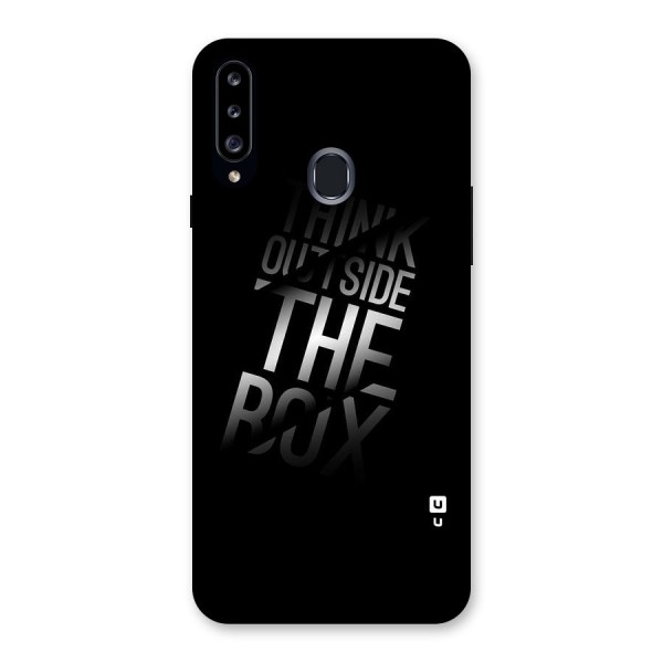 Perspective Thinking Back Case for Samsung Galaxy A20s