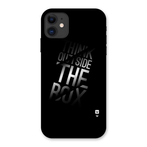 Perspective Thinking Back Case for iPhone 11