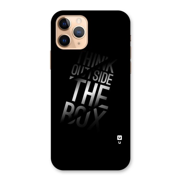 Perspective Thinking Back Case for iPhone 11 Pro