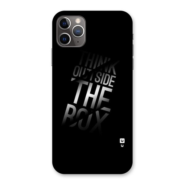 Perspective Thinking Back Case for iPhone 11 Pro Max