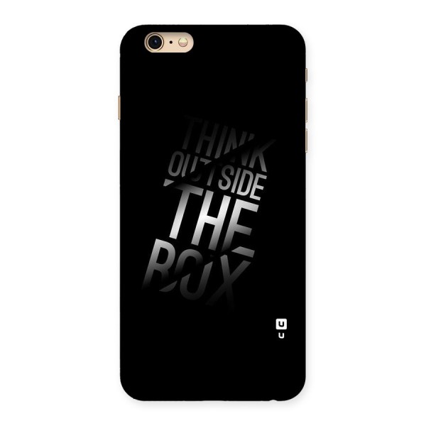 Perspective Thinking Back Case for iPhone 6 Plus 6S Plus