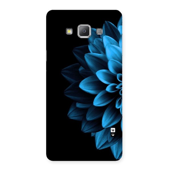 Petals In Blue Back Case for Galaxy A7