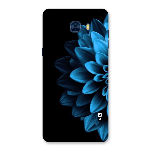 Petals In Blue Back Case for Galaxy C7 Pro