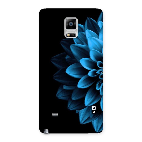 Petals In Blue Back Case for Galaxy Note 4