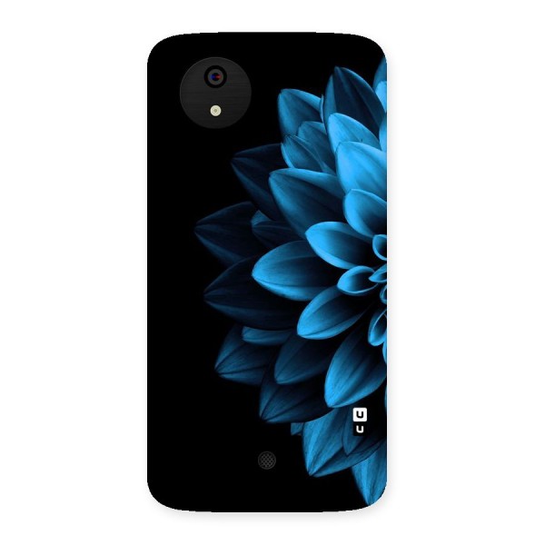 Petals In Blue Back Case for Micromax Canvas A1