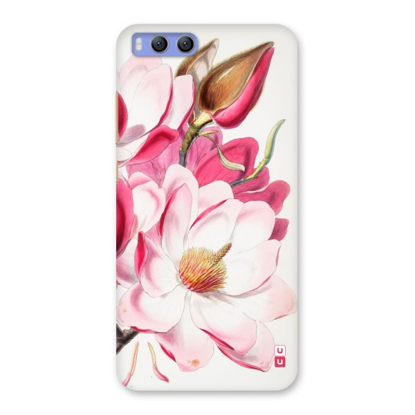 Pink Beautiful Flower Back Case for Xiaomi Mi 6