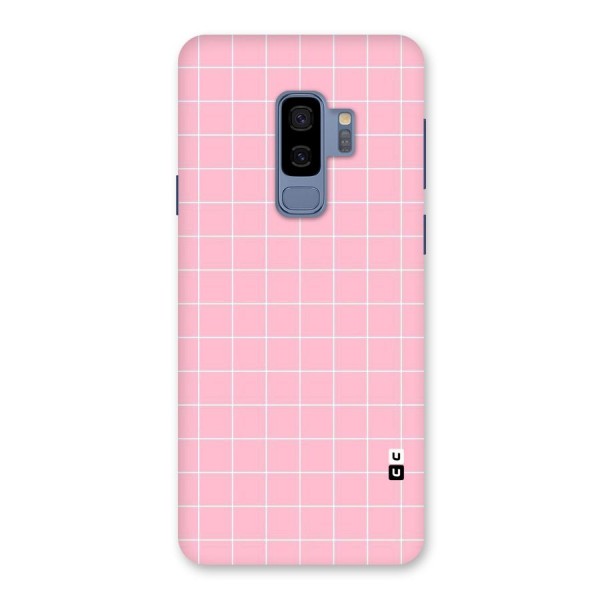 Pink Checks Back Case for Galaxy S9 Plus
