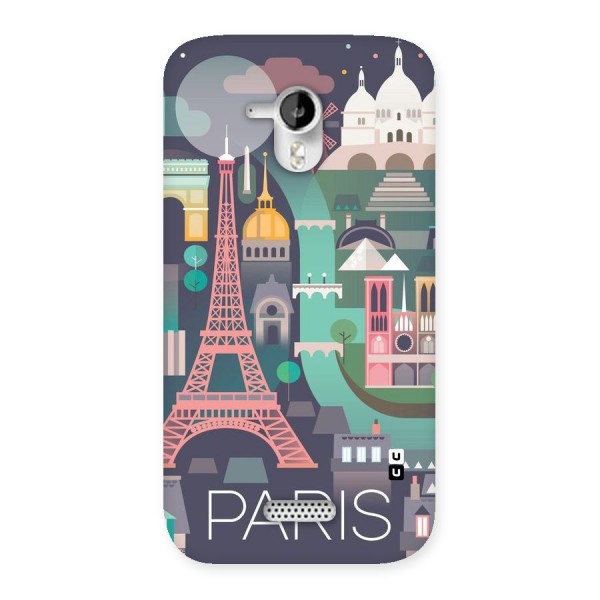 Pink Cute Tower Back Case for Micromax Canvas HD A116