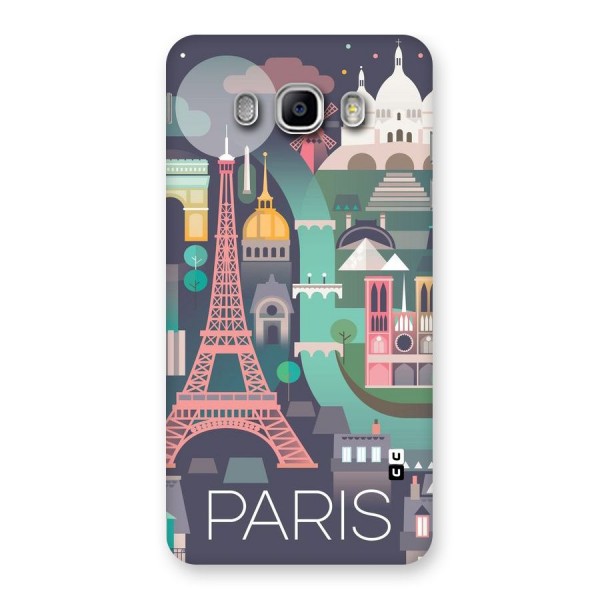 Pink Cute Tower Back Case for Samsung Galaxy J5 2016