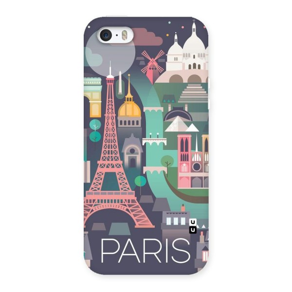 Pink Cute Tower Back Case for iPhone 5 5S